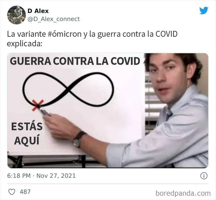 20 Nuevos memes sobre la pandemia y la nueva variante "omicron" para hacerte reír o llorar