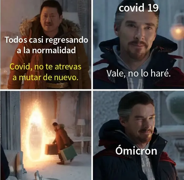 20 Nuevos memes sobre la pandemia y la nueva variante "omicron" para hacerte reír o llorar