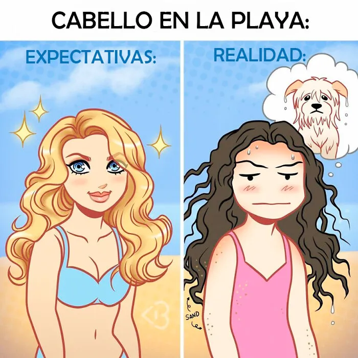 10 Cómics sobre los problemas diarios femeninos, por Cassey Ho, bloguera de fitness