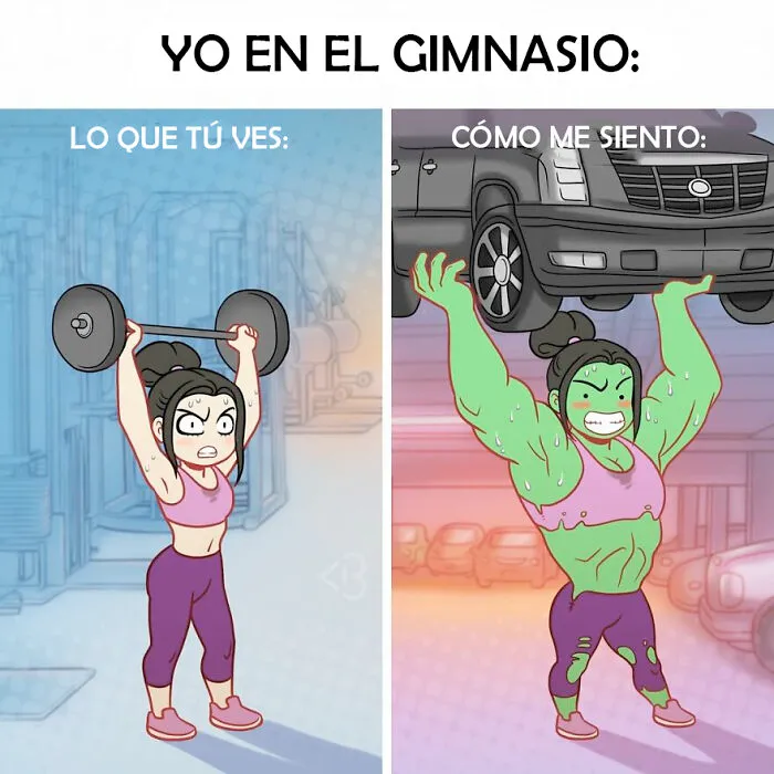 10 Cómics sobre los problemas diarios femeninos, por Cassey Ho, bloguera de fitness