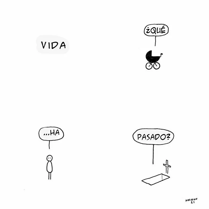 Este dibujante islandés muestra su sombrío sentido del humor en estos 10 cómics (nuevas imágenes)
