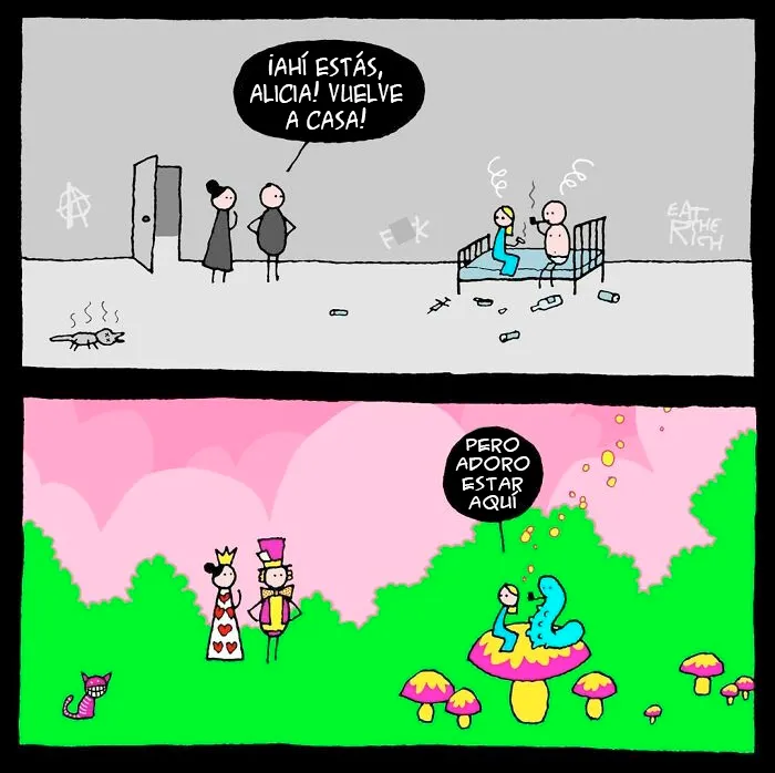 Este dibujante islandés muestra su sombrío sentido del humor en estos 10 cómics (nuevas imágenes)