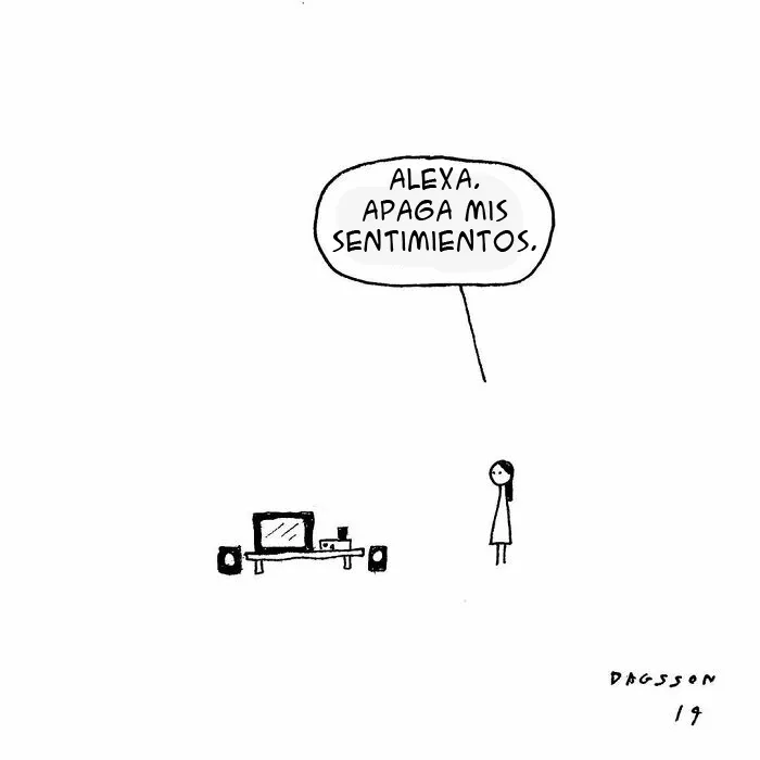 Este dibujante islandés muestra su sombrío sentido del humor en estos 10 cómics (nuevas imágenes)