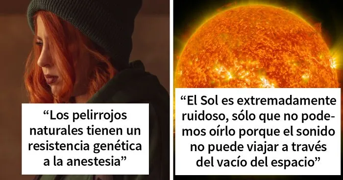 30 datos aleatorios que parecen falsos pero no lo son, compartidos en este foro online