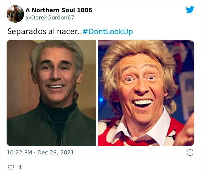 20 Divertidas reacciones a la nueva película de Netflix "No Mires Arriba"