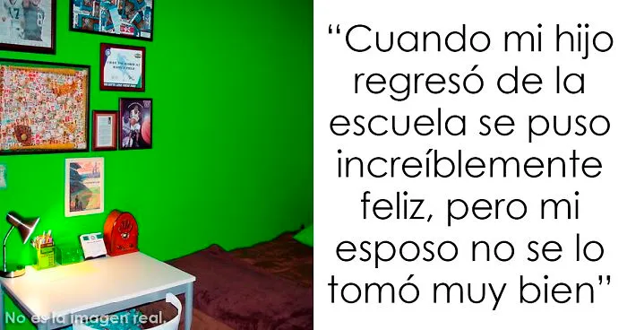 “Ahora se niega incluso a dormir en la misma cama que yo”: Estos padres discuten cuando la madre instala una puerta en la habitación de su hijo en secreto porque el padre no estaba de acuerdo