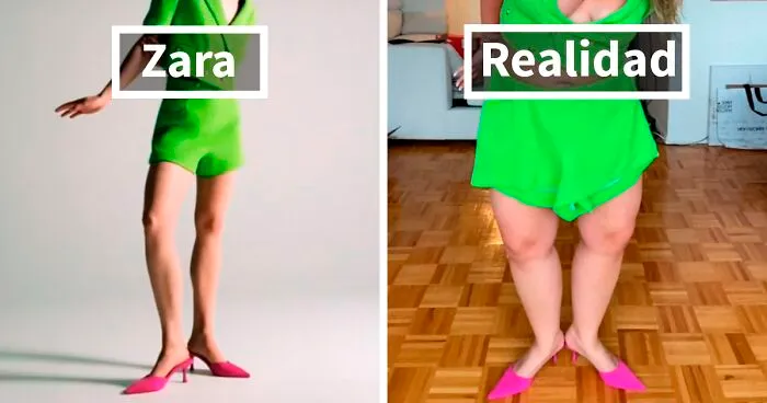 Esta mujer recrea las poses que realizan las modelos de Zara para demostrar lo ridículas que son