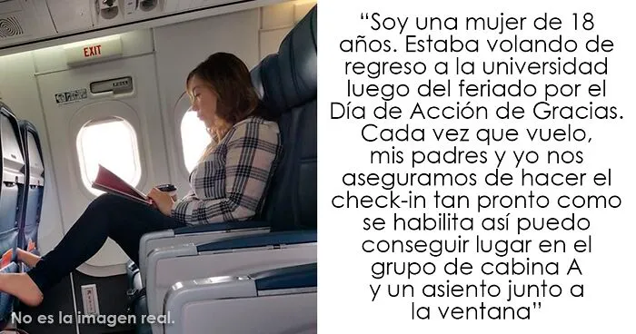 “Cariño, he estado en cientos de vuelos”: Esta mujer insultó a una chica porque no le cedió el asiento en el que ella ya estaba instalada