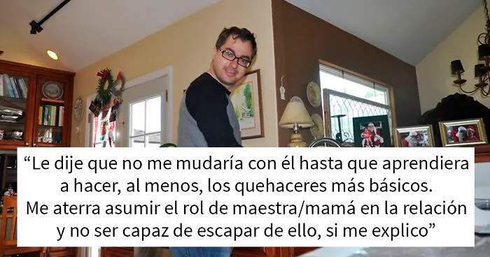 Esta chica de 20 años pospuso mudarse con su novio tras averiguar que él no sabe hacer ninguna tarea del hogar