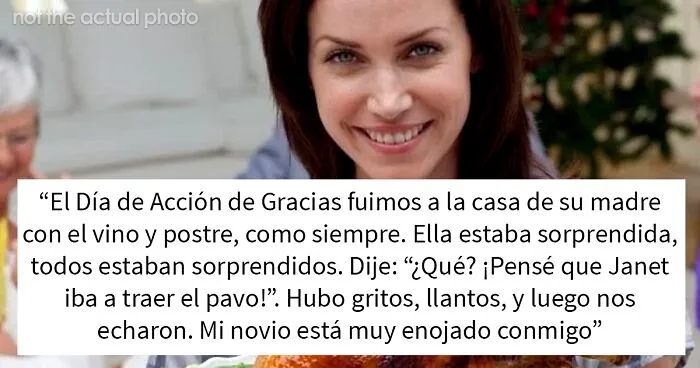 Esta madre nunca "recordaba" el nombre de la novia de su hijo, así que ella se vengó el Día de Acción de Gracias