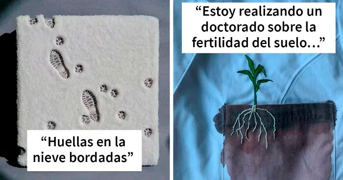 30 Personas que mostraron sus mejores trabajos de bordado (Nuevas imágenes)