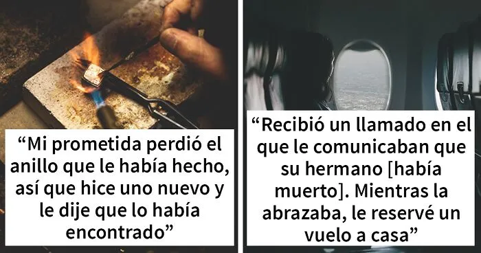 16 Personas cuentan buenas acciones que hicieron pero mantuvieron en secreto