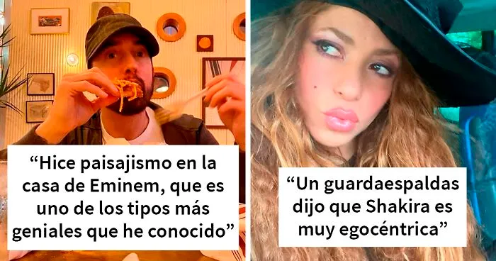 20 Interesantes historias y experiencias de personas que trabajaron para celebridades
