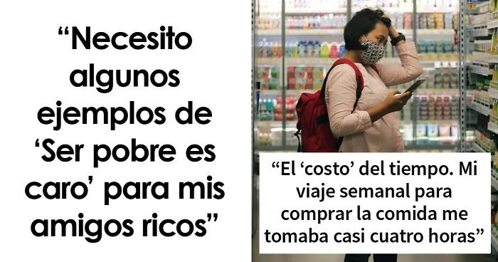 20 Cosas que acaban costando más a los pobres que a los ricos