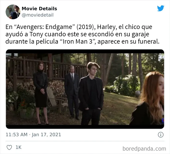 20 Detalles ocultos de películas que quizá hayas pasado por alto, compartidos en Twitter