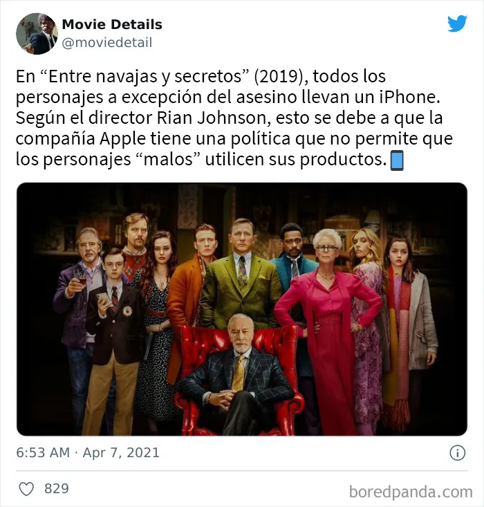 20 Detalles ocultos de películas que quizá hayas pasado por alto, compartidos en Twitter