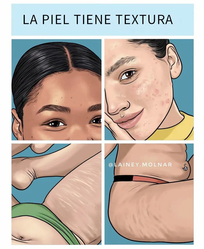 10 Cómics llenos de observaciones sobre la sociedad, dibujados por esta mujer moderna e independiente