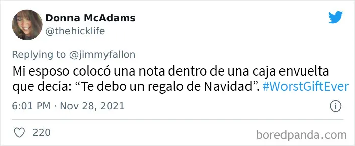 20 Personas comparten los peores regalos que han recibido, como parte del desafío de Jimmy Fallon