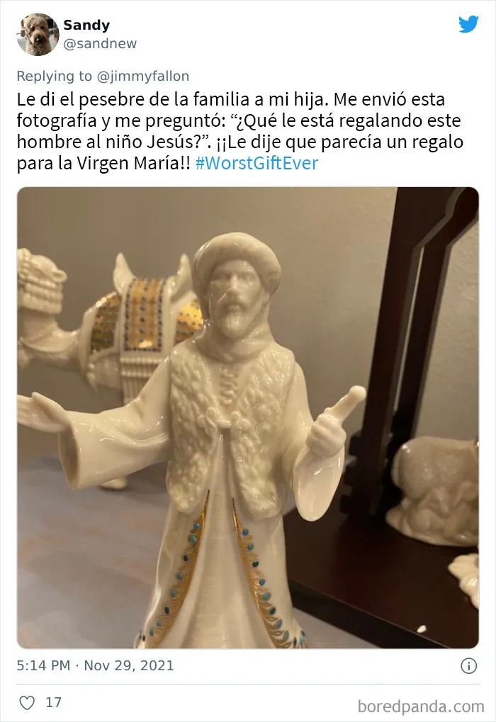 20 Personas comparten los peores regalos que han recibido, como parte del desafío de Jimmy Fallon