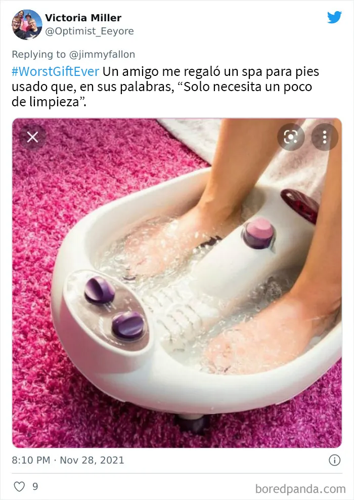 20 Personas comparten los peores regalos que han recibido, como parte del desafío de Jimmy Fallon