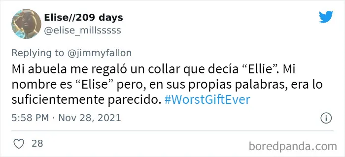 20 Personas comparten los peores regalos que han recibido, como parte del desafío de Jimmy Fallon