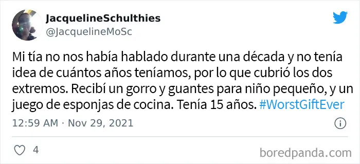 20 Personas comparten los peores regalos que han recibido, como parte del desafío de Jimmy Fallon