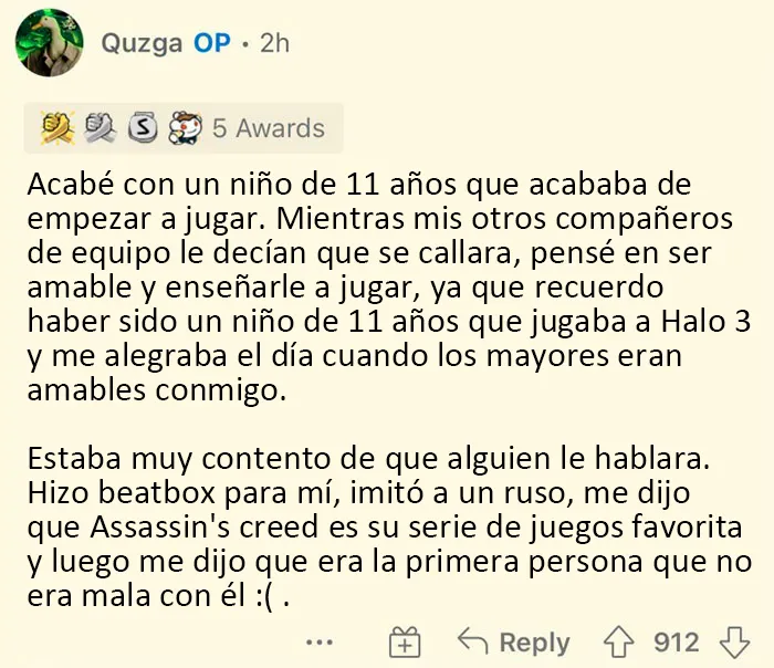 Todo el mundo comienza en algún lugar