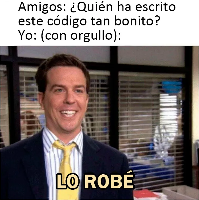 Me pasó lo mismo que a este meme