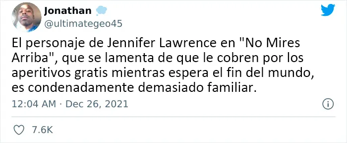20 Divertidas reacciones a la nueva película de Netflix "No Mires Arriba"