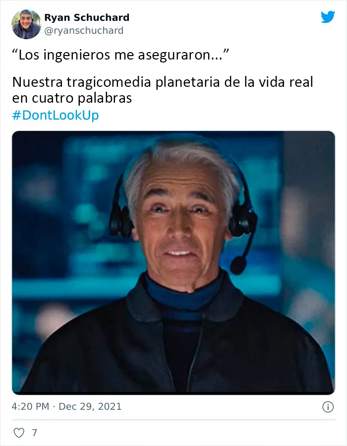 20 Divertidas reacciones a la nueva película de Netflix "No Mires Arriba"