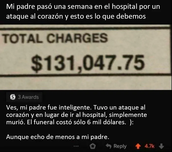 En esta situación no podemos hacer otra cosa que reírnos