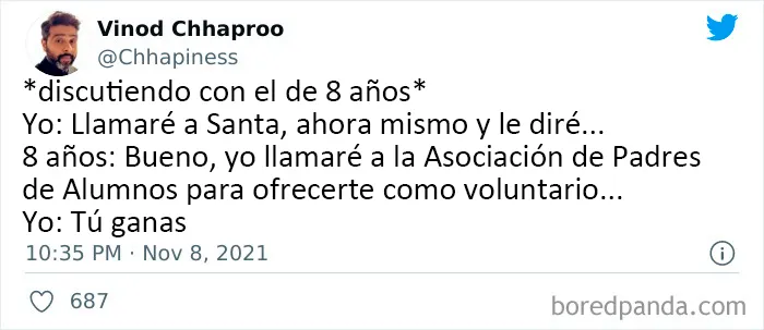 20 De los mejores tuits de padres del mes de Noviembre