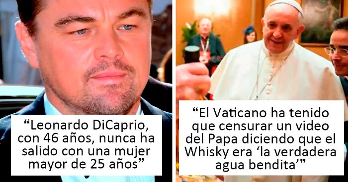 20 Datos al azar que parecen falsos pero no lo son, compartidos en esta cuenta de Twitter (nuevas fotos)