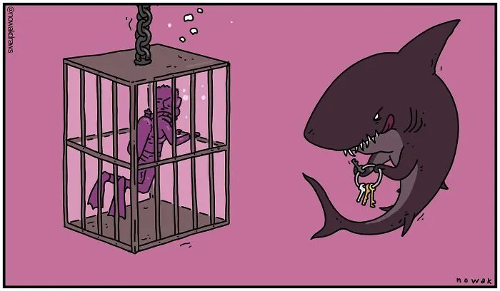 10 Cómics tan ingeniosos como absurdos, de Joseph Nowak