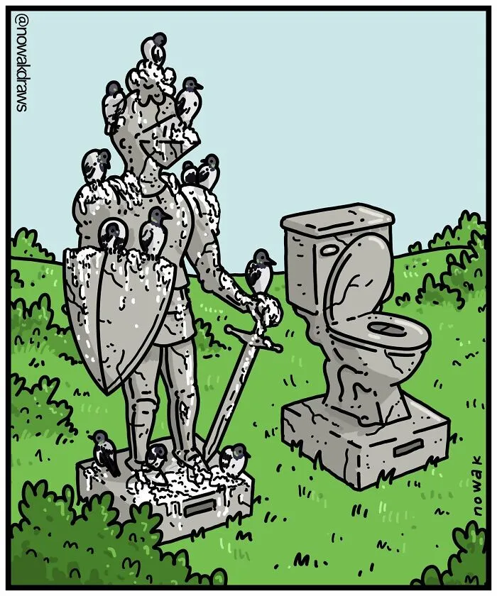10 Cómics tan ingeniosos como absurdos, de Joseph Nowak