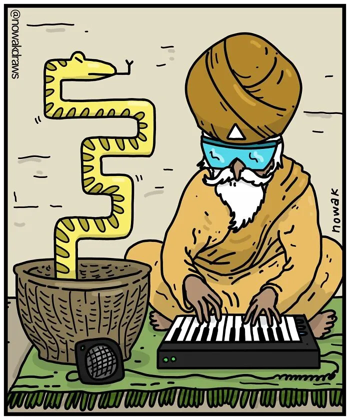 10 Cómics tan ingeniosos como absurdos, de Joseph Nowak