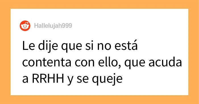 Esta mujer sin hijos se niega a ceder su licencia anual a una compañera con 4 hijos, y se produce un drama en la oficina