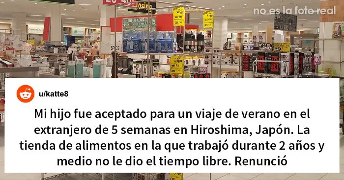 Esta adolescente es obligada a elegir entre un programa internacional de verano y su trabajo basura malpagado