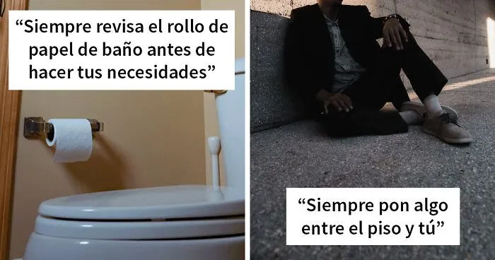 20 Útiles consejos de personas que tienen "pericia en la calle"