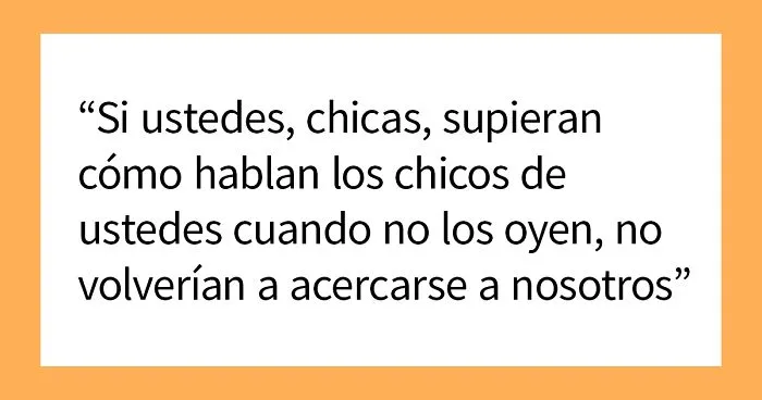 "¿Qué es lo más aterrador que te ha dicho un amigo hombre?": 18 mujeres responden