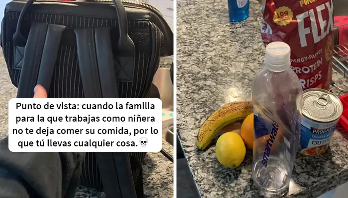 Esta familia contrató a una niñera a tiempo completo pero le prohibieron comer nada de lo que había en la casa