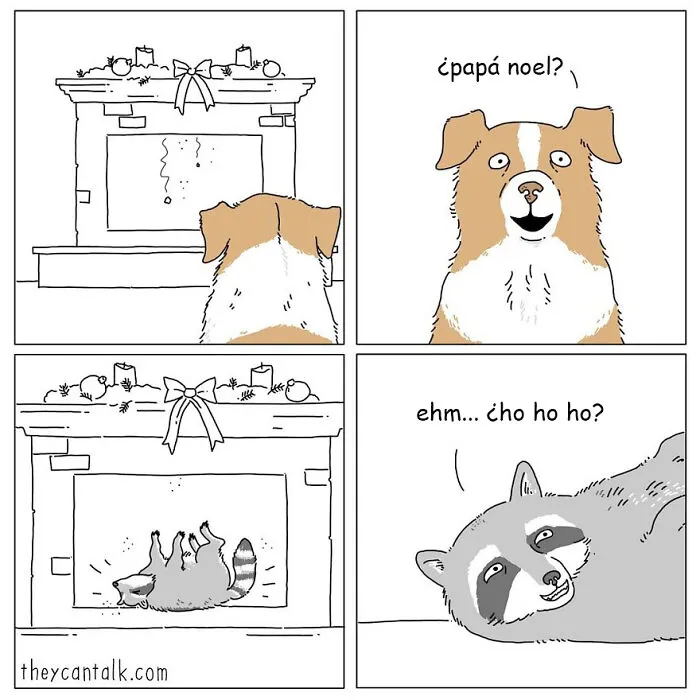 Este artista muestra lo que dirían los animales si pudieran hablar (10 Nuevos cómics)