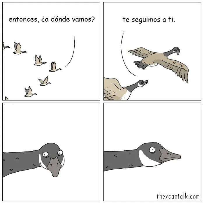 Este artista muestra lo que dirían los animales si pudieran hablar (10 Nuevos cómics)