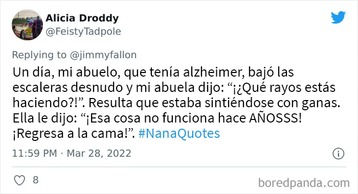 Jimmy Fallon pidió a la gente que compartiera lo más raro y divertido que dijeron sus abuelas, aquí tienes 20 respuestas