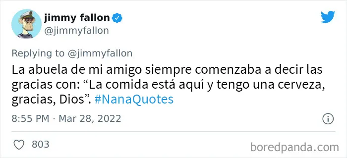 Jimmy Fallon pidió a la gente que compartiera lo más raro y divertido que dijeron sus abuelas, aquí tienes 20 respuestas
