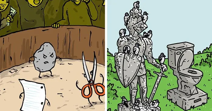 10 Cómics tan ingeniosos como absurdos, de Joseph Nowak