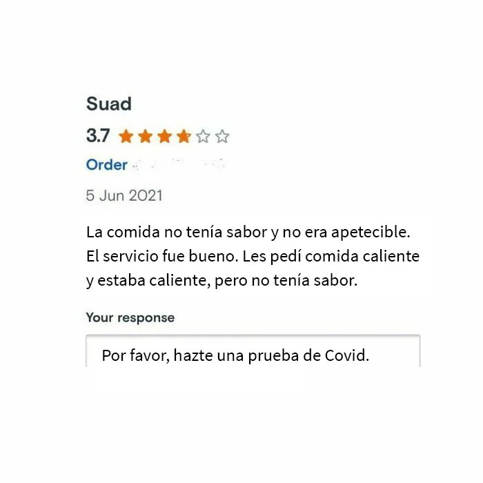 15 Divertidas respuestas que estos comercios dieron a las falsas reseñas negativas que recibieron