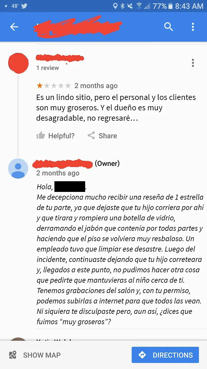15 Divertidas respuestas que estos comercios dieron a las falsas reseñas negativas que recibieron