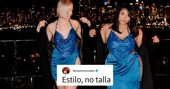 “Estilo, no talla”: Estas dos amigas muestran cómo se ve el mismo atuendo en diferentes tipos de cuerpos (30 imágenes nuevas)