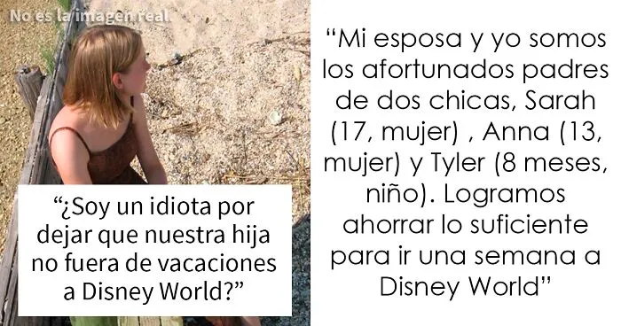 “Se siente enojada y traicionada”: Esta adolescente hizo un berrinche luego de que sus padres la dejaran quedarse en casa en lugar de ir de vacaciones a DisneyWorld